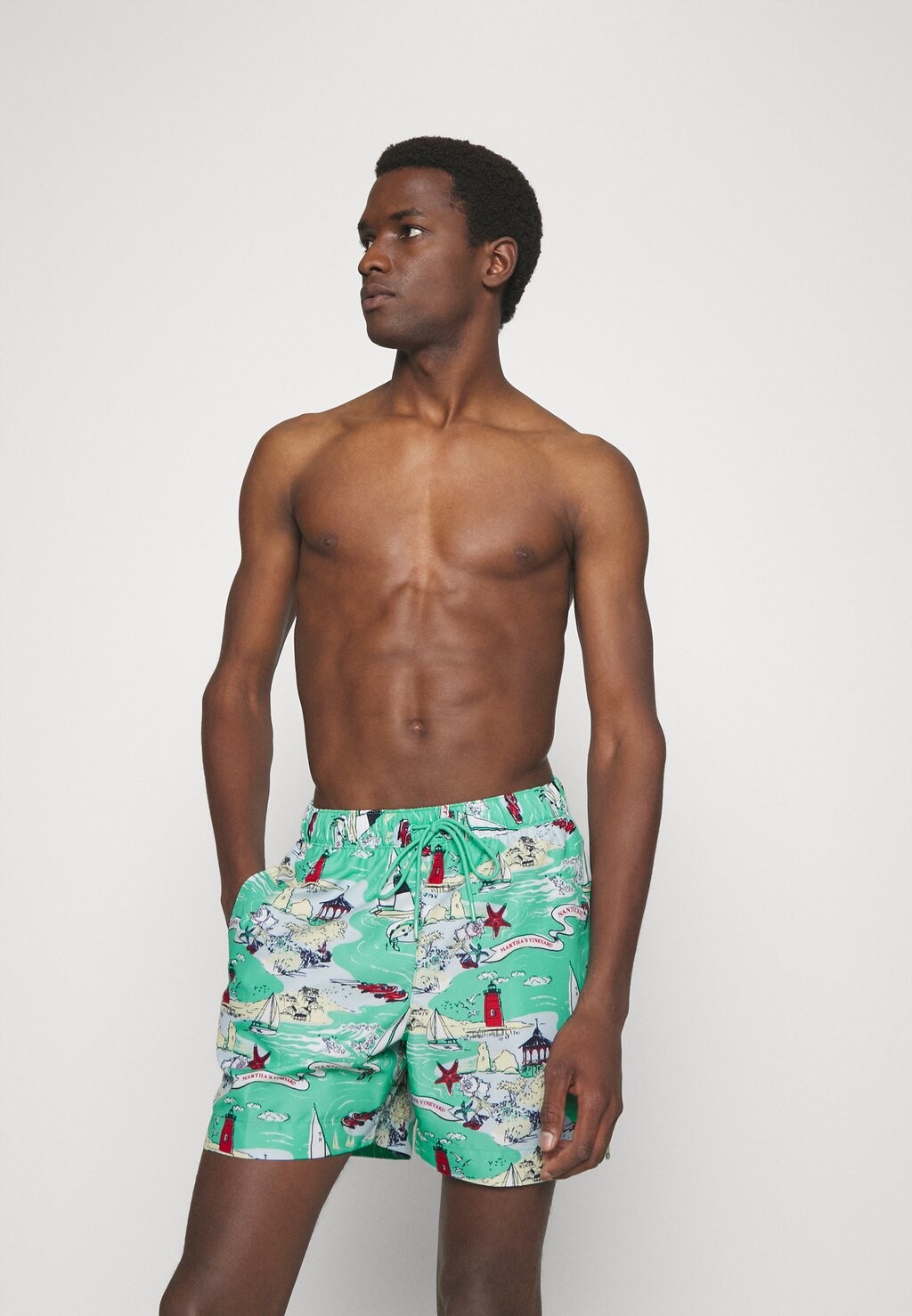 

Шорты для плавания Medium Tommy Hilfiger, цвет martha vineyard jade green