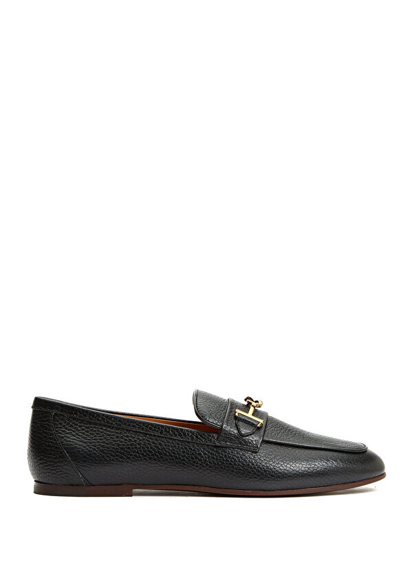 

Черные женские кожаные лоферы Tod's