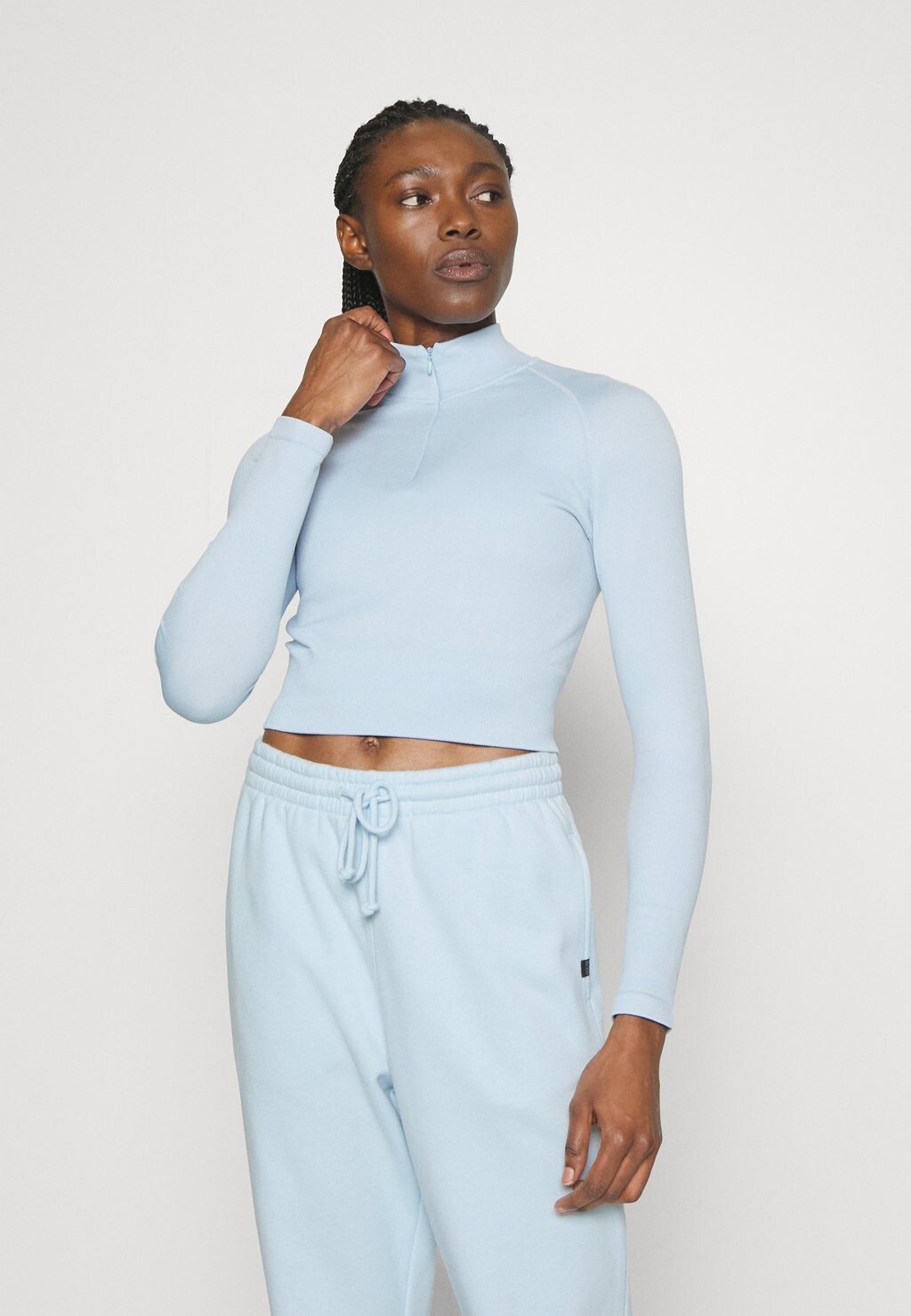 

Блузка с длинными рукавами Cotton On, светло-синий