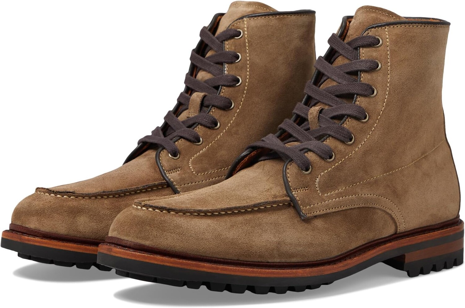 

Ботинки на шнуровке Carter Allen Edmonds, коричневый