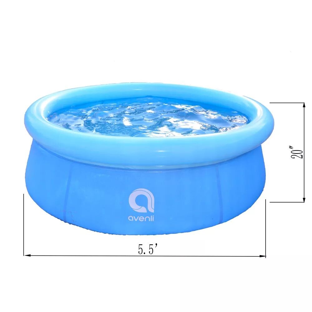 

JLeisure 5,5 x 20 дюймов, надувной открытый наземный детский бассейн JLeisure