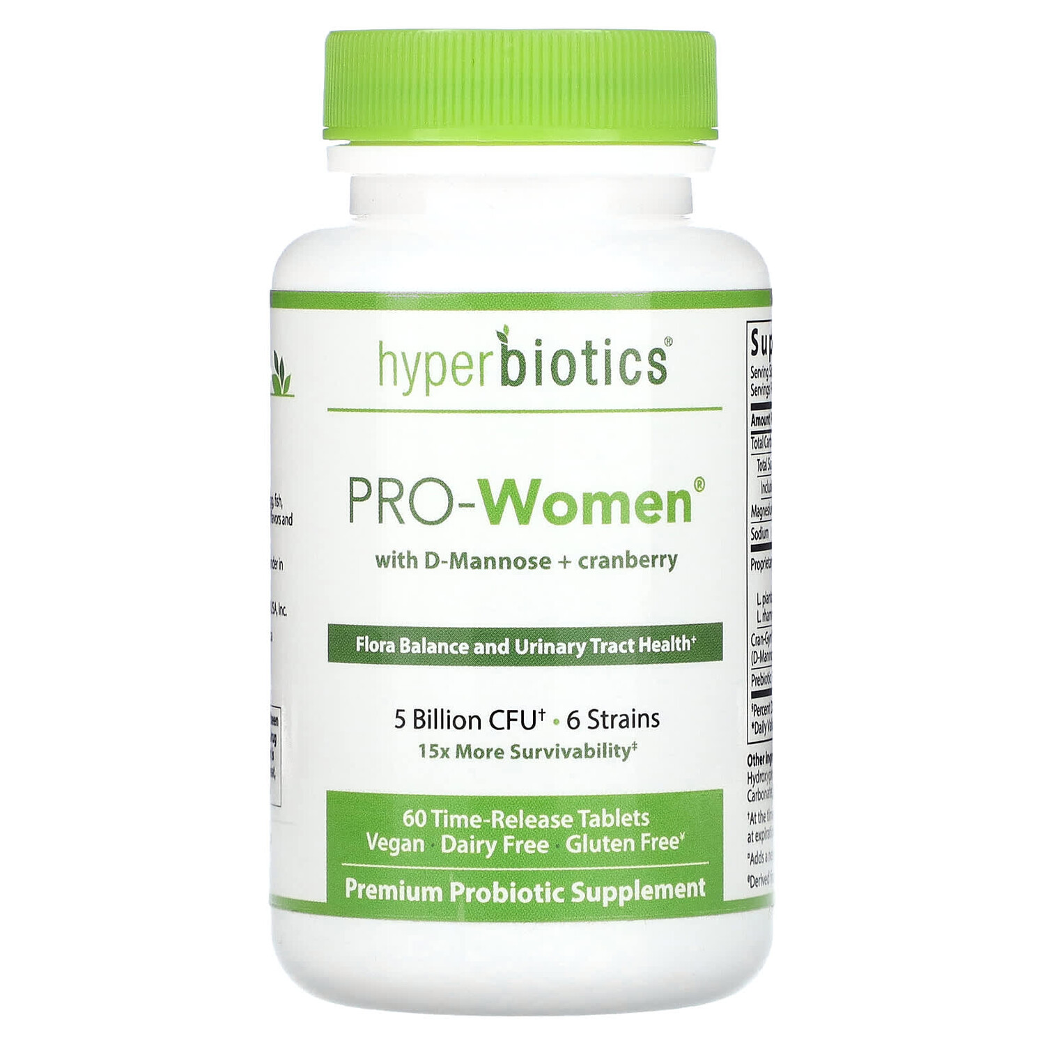 

PRO-Women, 5 млрд КОЕ, 60 таблеток постепенного высвобождения, Hyperbiotics