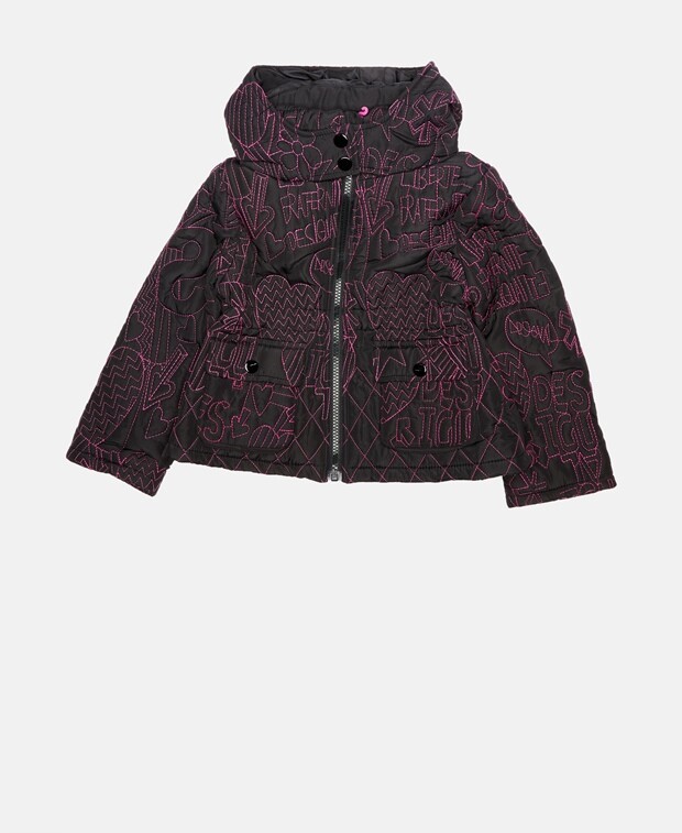 

Стеганая куртка Desigual, черный