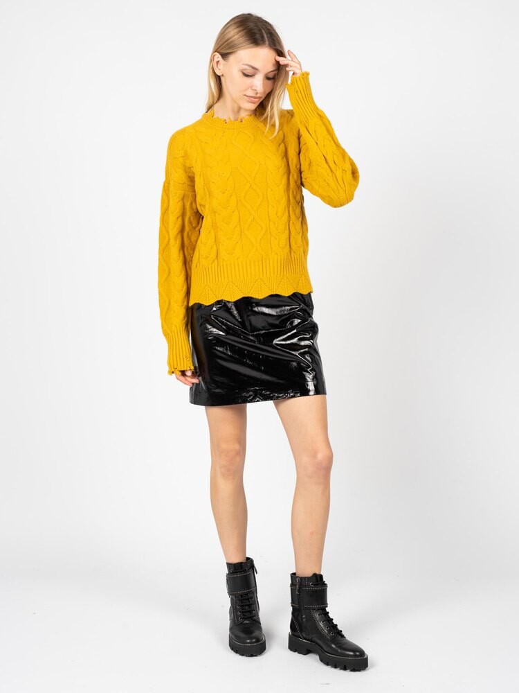 

Свитер Pinko Chianti Round Neck, желтый