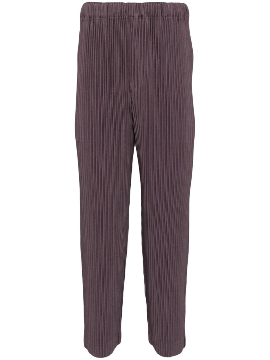 

Homme Plissé Issey Miyake pleated straight-leg trousers, фиолетовый