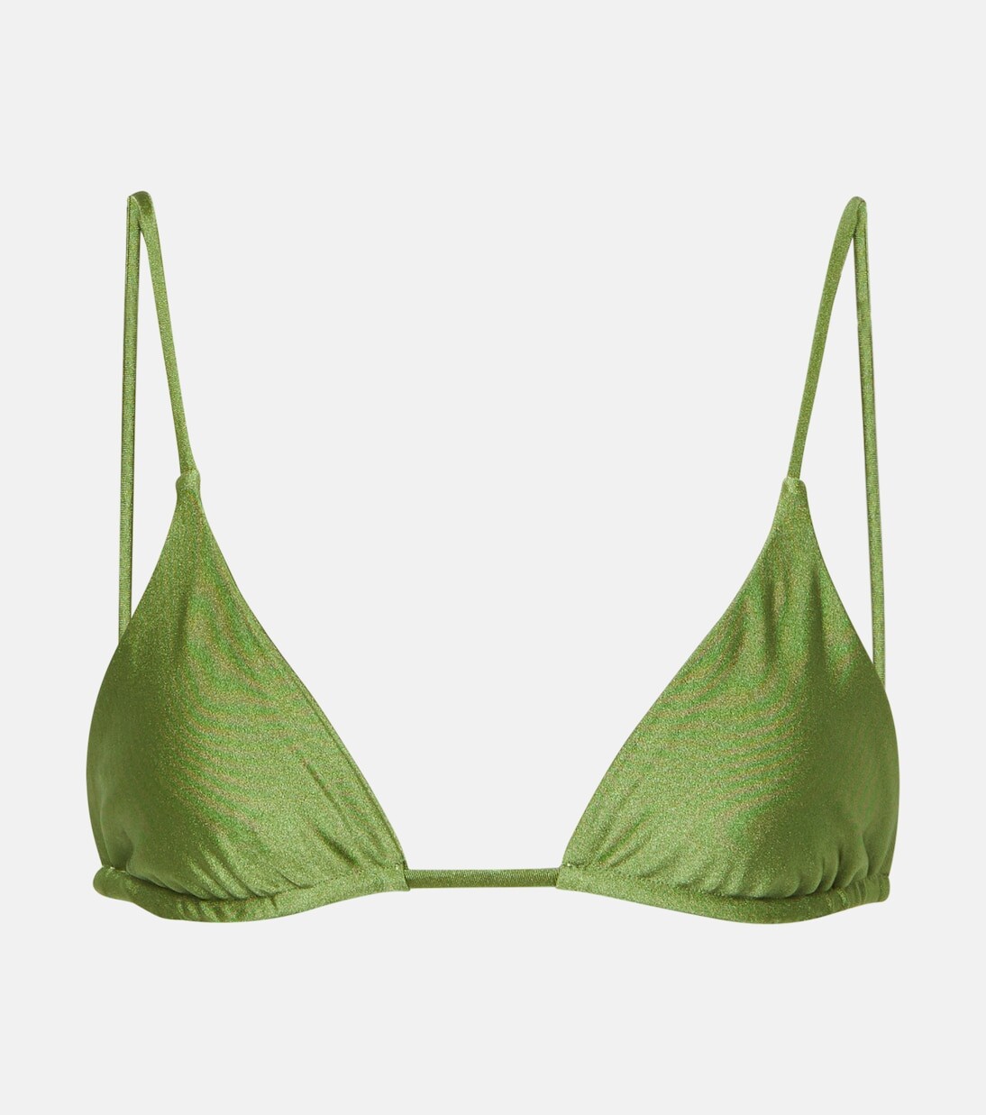 

Через верх бикини Jade Swim, зеленый