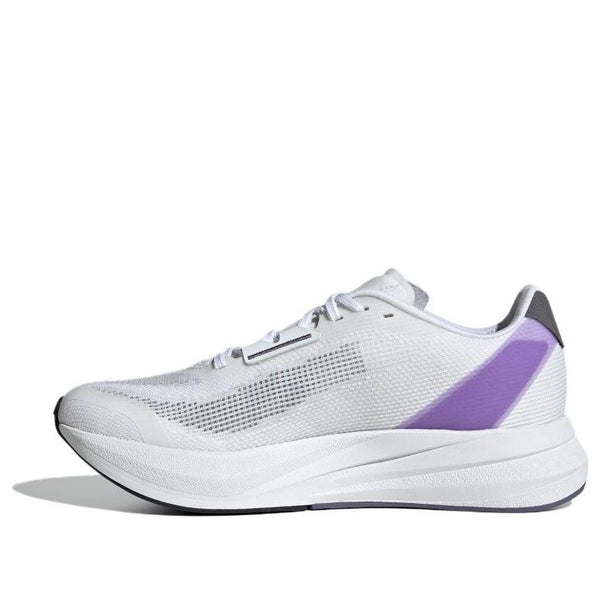 Кроссовки (WMNS) Adidas Duramo Speed Running Shoes 'White Black Purple', белый кроссовки wmns adidas adizero boston 12 running shoes cloud white purple белый