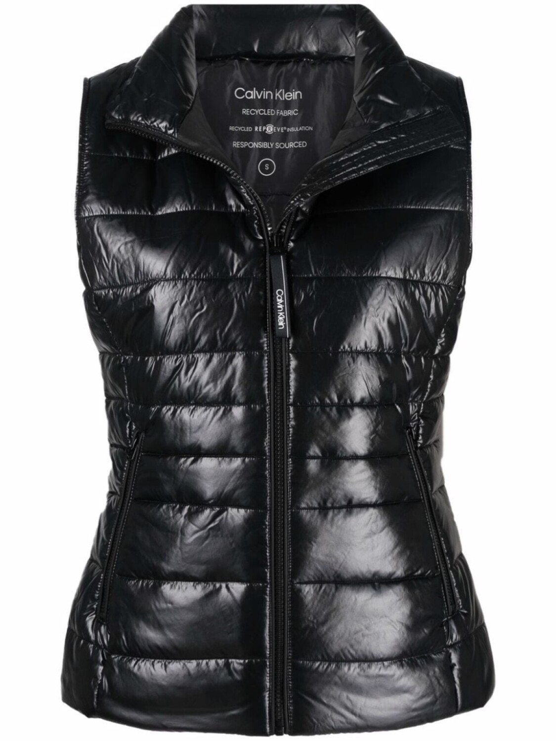 

Calvin Klein дутый жилет, черный