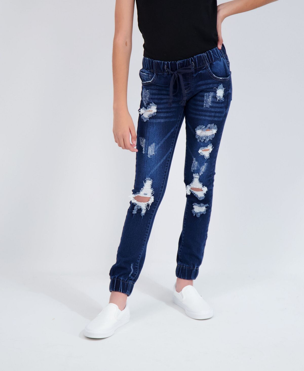 

Джоггеры с эластичным поясом для больших девочек Gogo Jeans