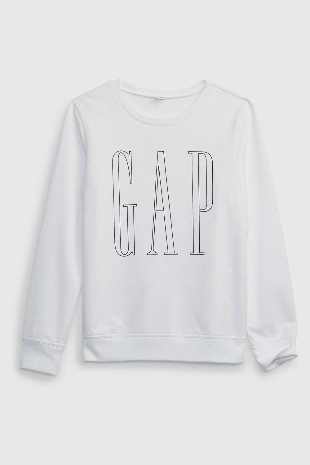 

Толстовка с круглым вырезом и логотипом Gap, белый