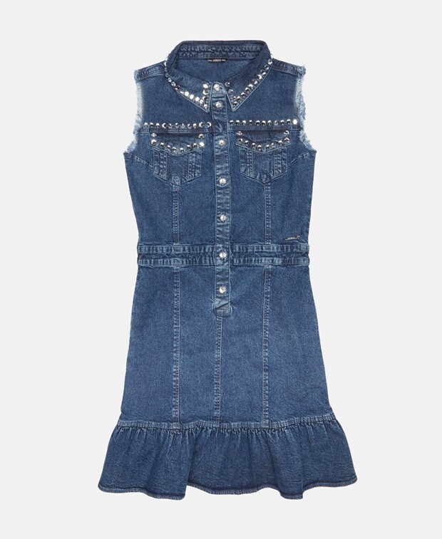 

Джинсовое платье Guess, синий