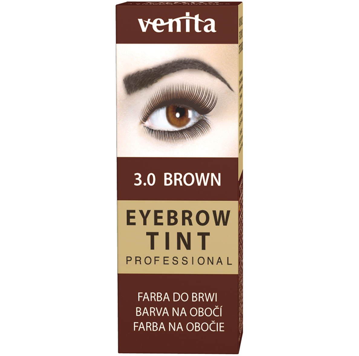 Хна для бровей и ресниц 3 Venita Eyebrow Tint, 15 гр
