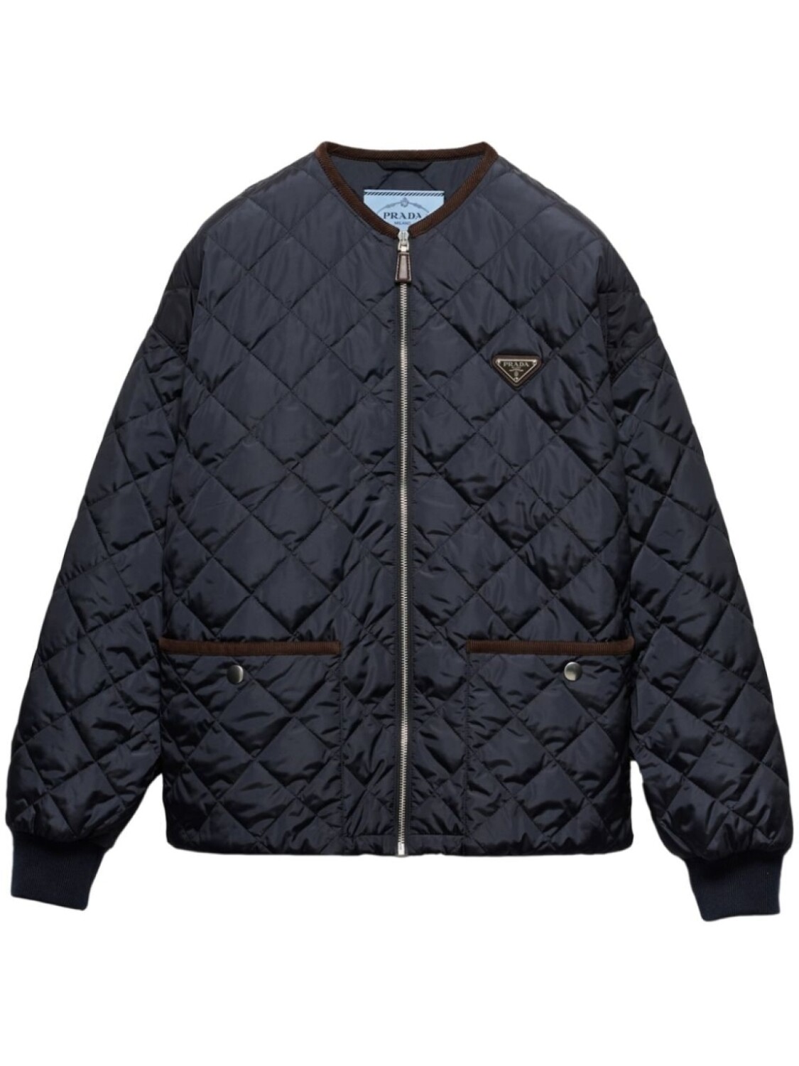 

Prada легкая стеганая куртка, синий