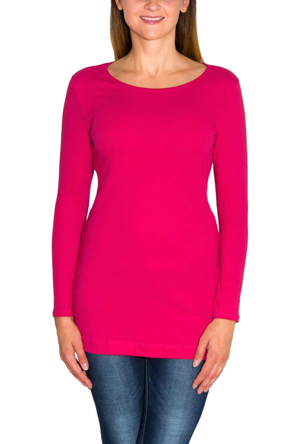 

Блуза Alkato Langarmshirt, розовый