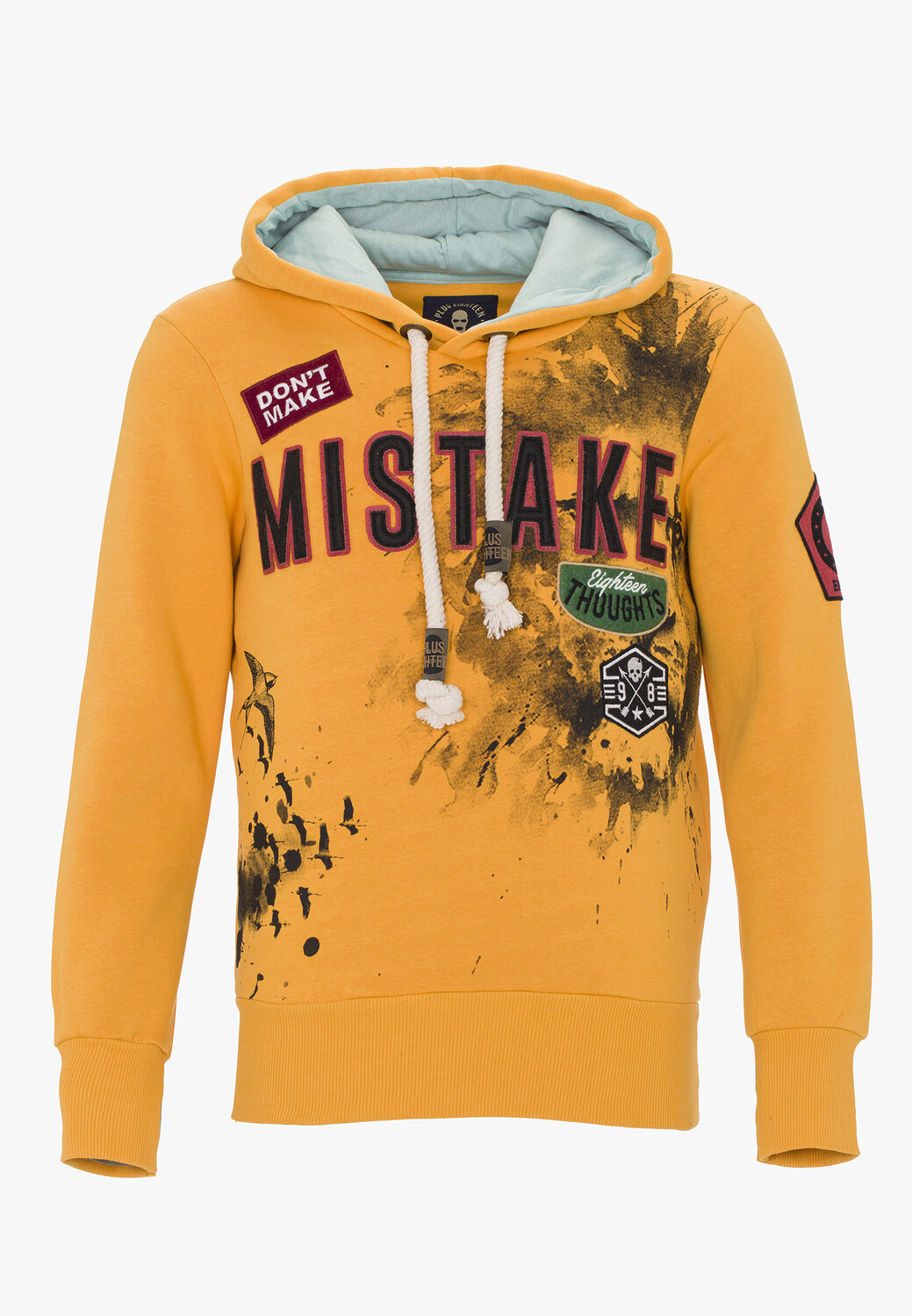 

Толстовка PLUS EIGHTEEN Kapuzenpullover, цвет Senf