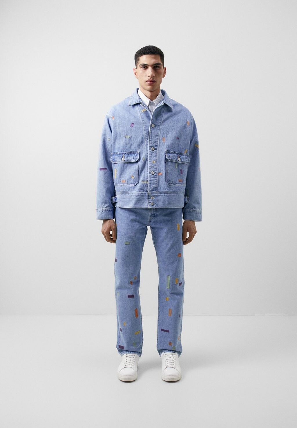 

Джинсовая куртка UTILITY Levi's, светло-голубой деним