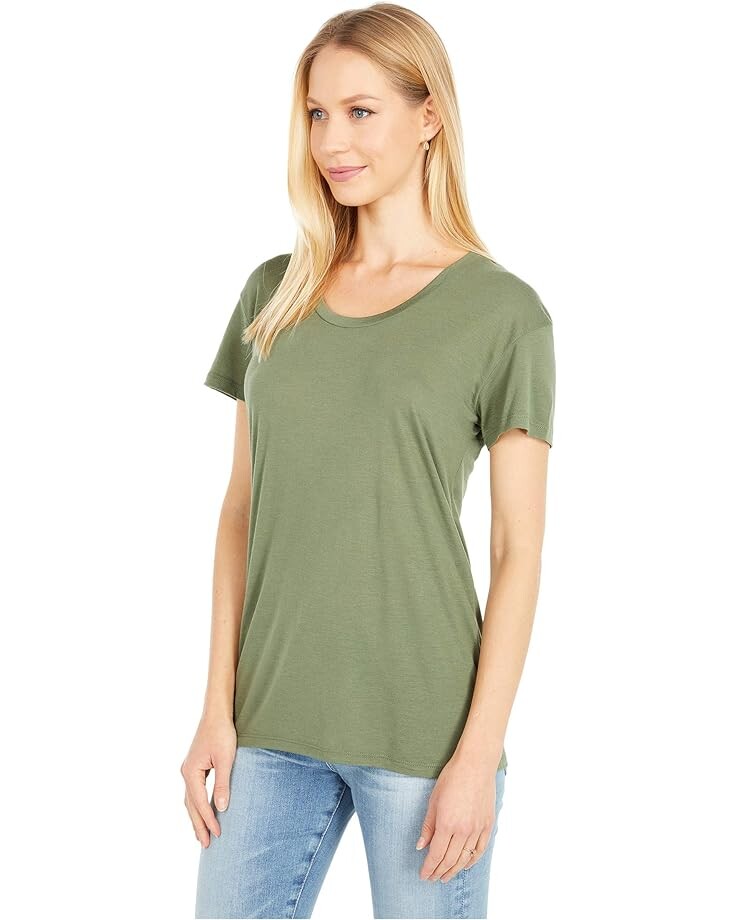 

Футболка Alternative Kimber Slinky Jersey Short Sleeve Tee, цвет Army Green