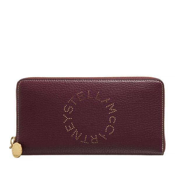 

Кошелек logo zip wallet Stella Mccartney, фиолетовый