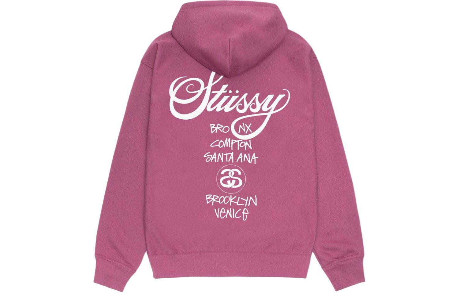 

Свитшот World Cruise Series унисекс Stussy, серый