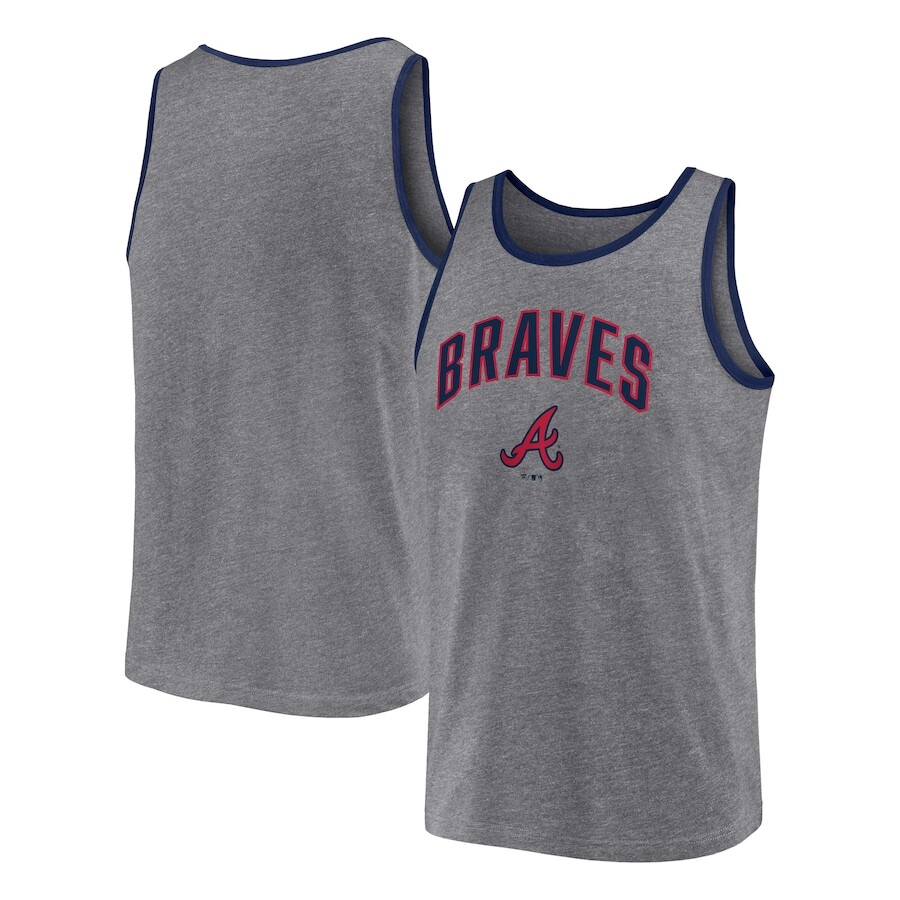 

Майка Fanatics Branded Atlanta Braves, серый