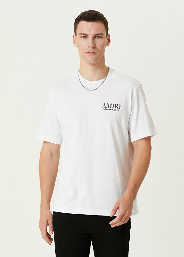 

Футболка с логотипом Amiri, белый