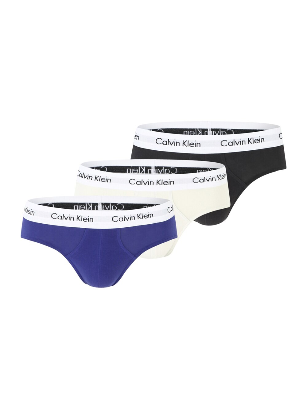 

Трусики Calvin Klein Hip Brief, королевский синий/черный/белый