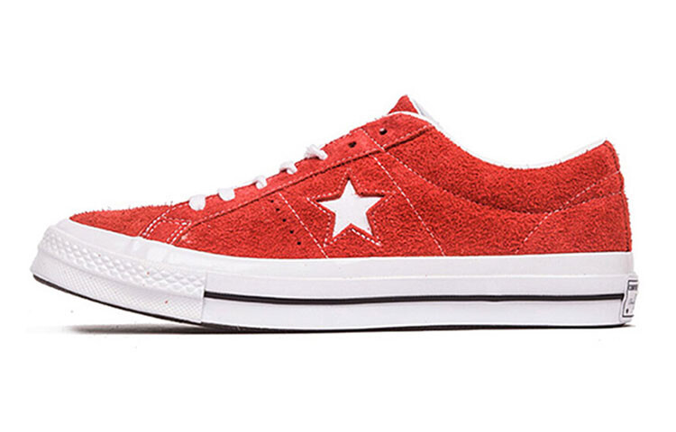 

Converse One Star Ox, красная замша