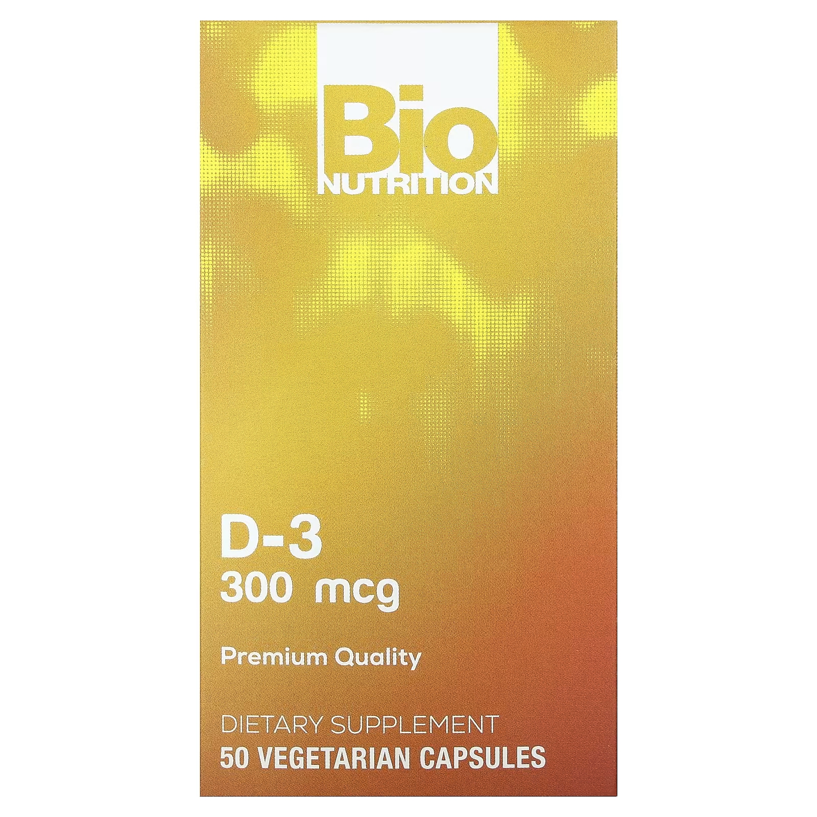 Bio Nutrition D-3, 50 капсул bio nutrition d 3 300 мкг 50 вегетарианских капсул