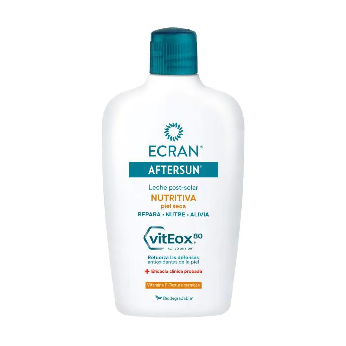 

Средство после загара aftersun leche reparadora nutritiva Ecran, объем 400 мл