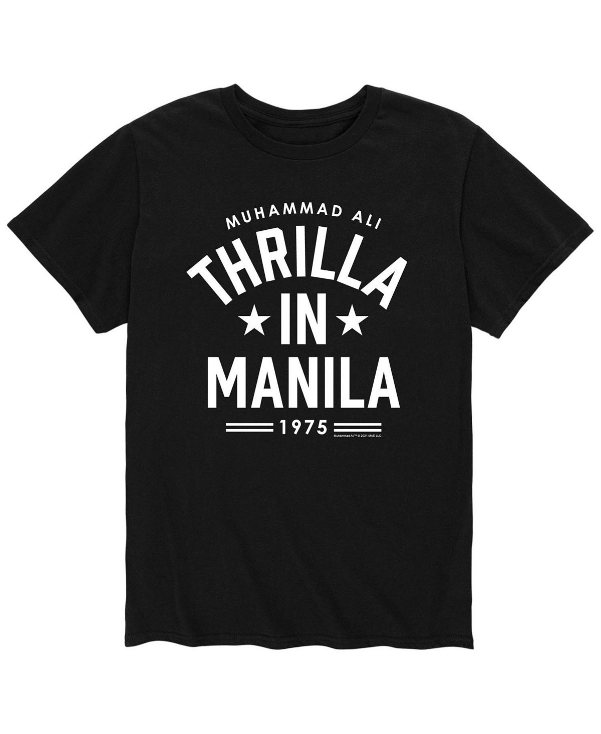 Мужская футболка Mohammed Ali Thrilla in Manila AIRWAVES