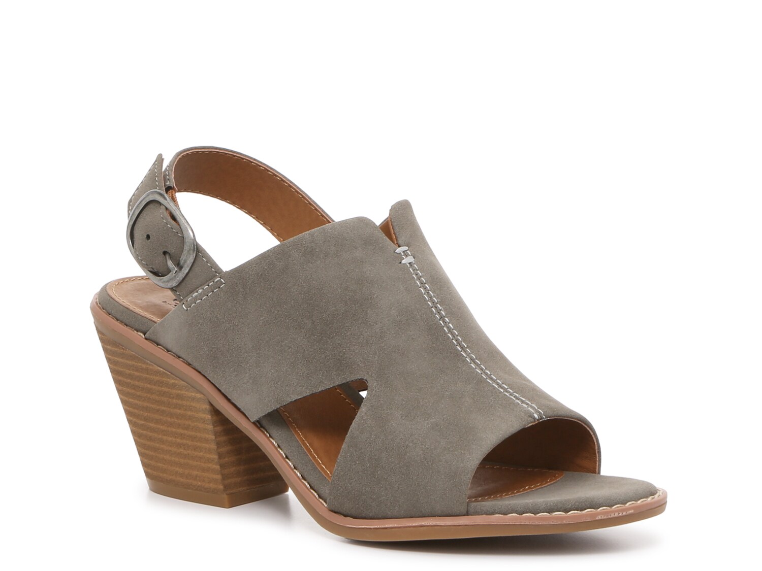 туфли с открытой пяткой женские летние the flexx бежевые Сандалии Taite Eurosoft, серый