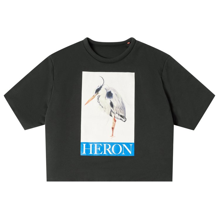 Футболка Heron Preston Heron Painted Padded 'Black', черный