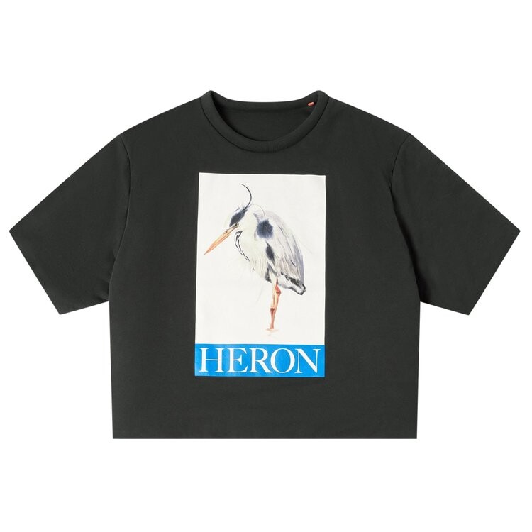 

Футболка Heron Preston Heron Painted Padded 'Black', черный