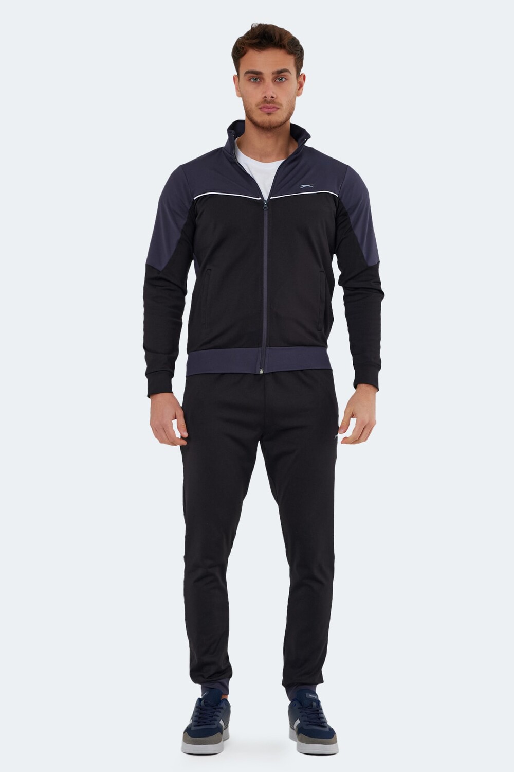 

Ronne Мужской спортивный костюм темно-серый Slazenger
