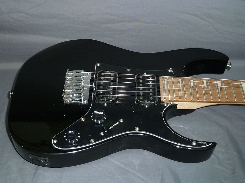 цена Электрогитара Ibanez GRGM21-BKN Gio Mikro 3/4 Size Electric Guitar 2021 Black Sparkle