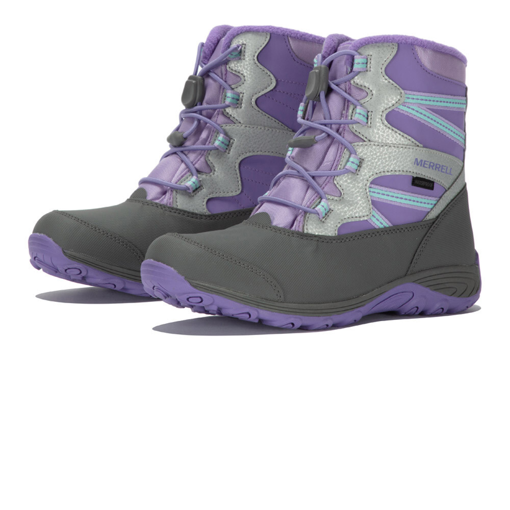 

Зимние ботинки Merrell Outback Waterproof Junior, фиолетовый