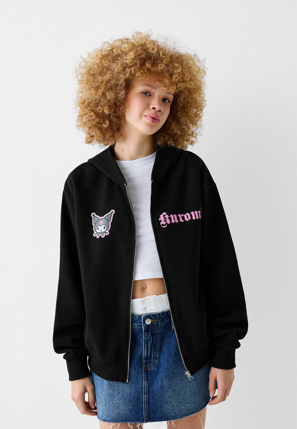 

Толстовка Bershka, цвет black