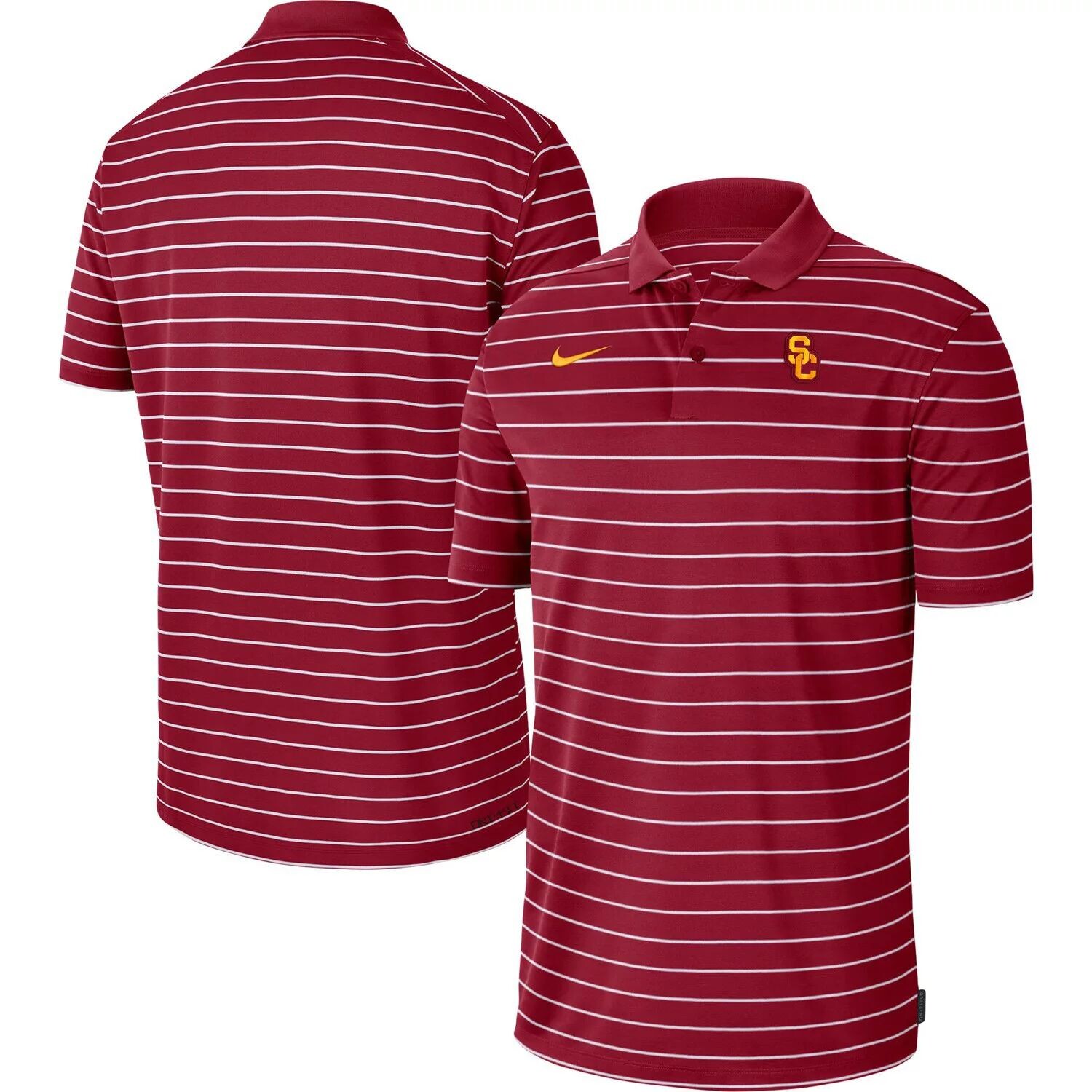 

Мужское поло Cardinal USC Trojans Icon Victory Coaches, начало сезона 2022 Nike