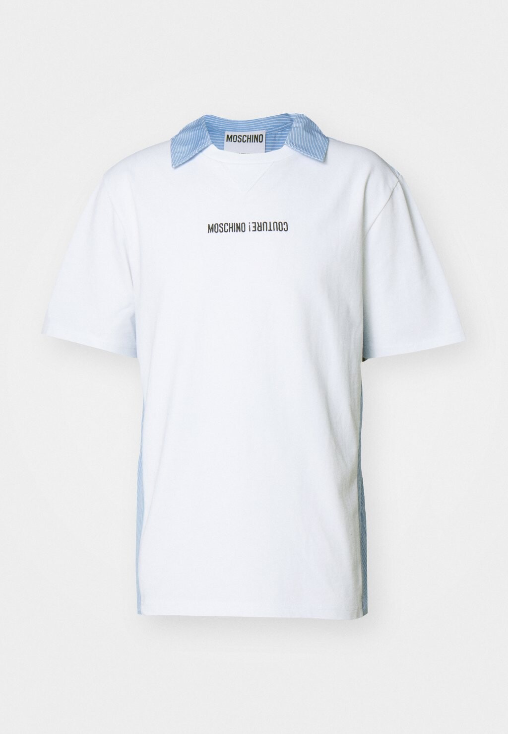 

Принт на футболке MOSCHINO, белый
