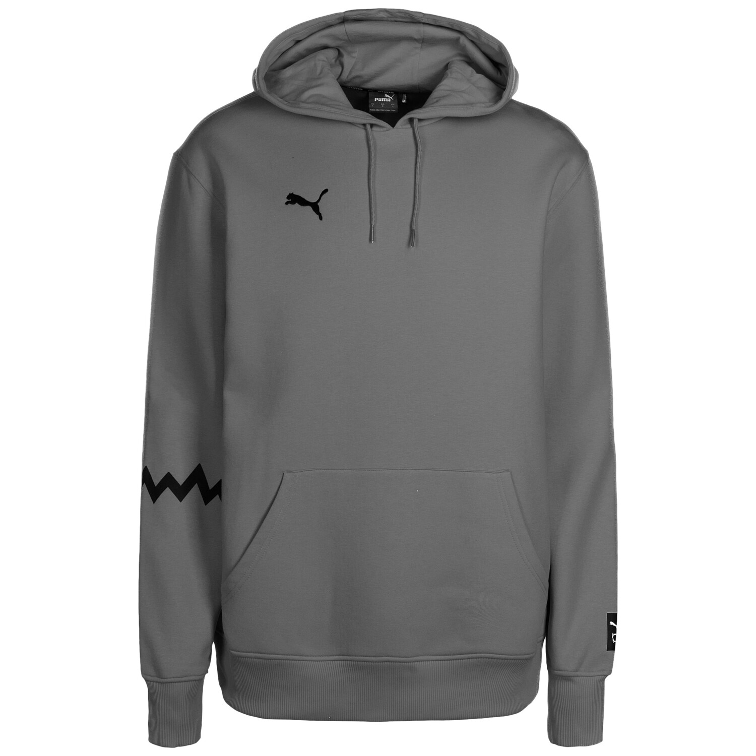 

Толстовка Puma Hoodie Hoops Team, серый черный