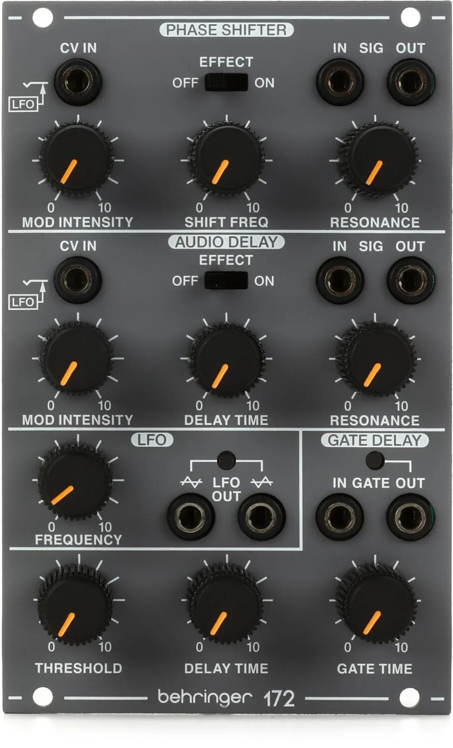 

Модуль Behringer 172 Phase Shifter/Delay/LFO Eurorack