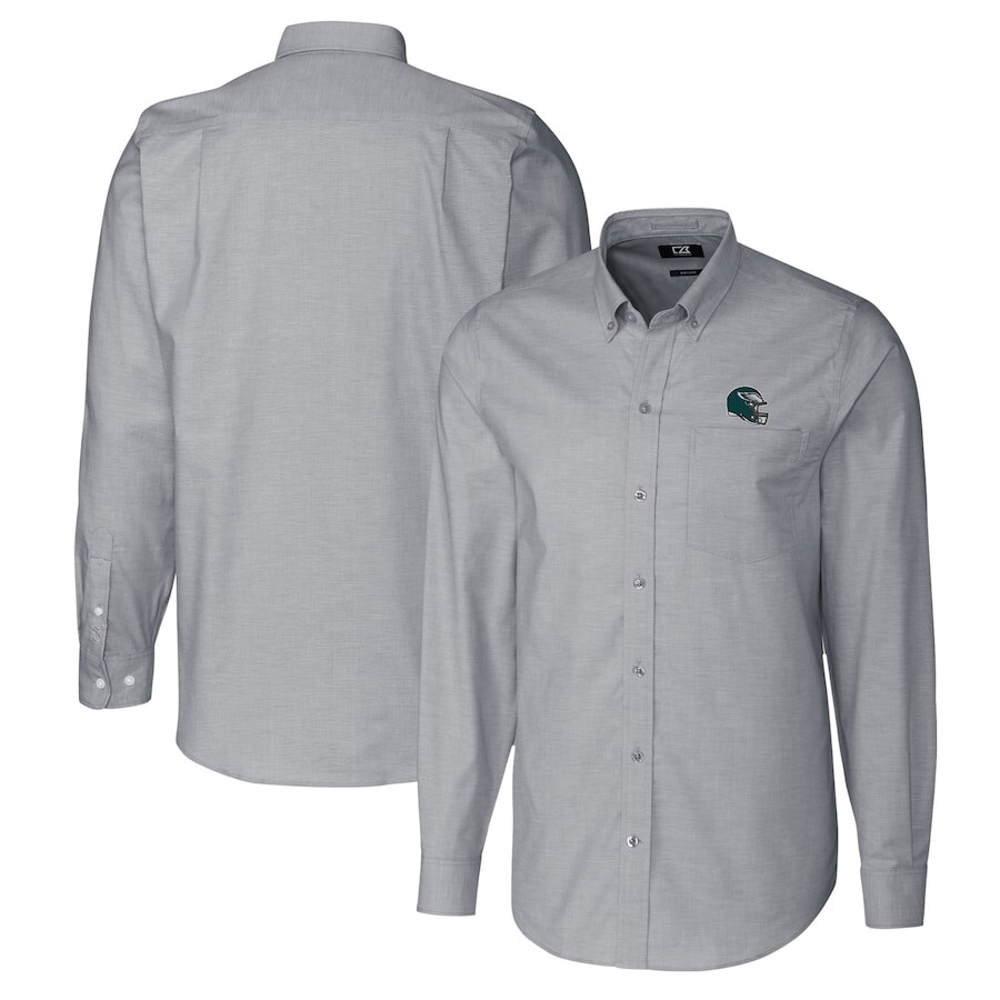 

Рубашка Cutter & Buck Philadelphia Eagles, угольный