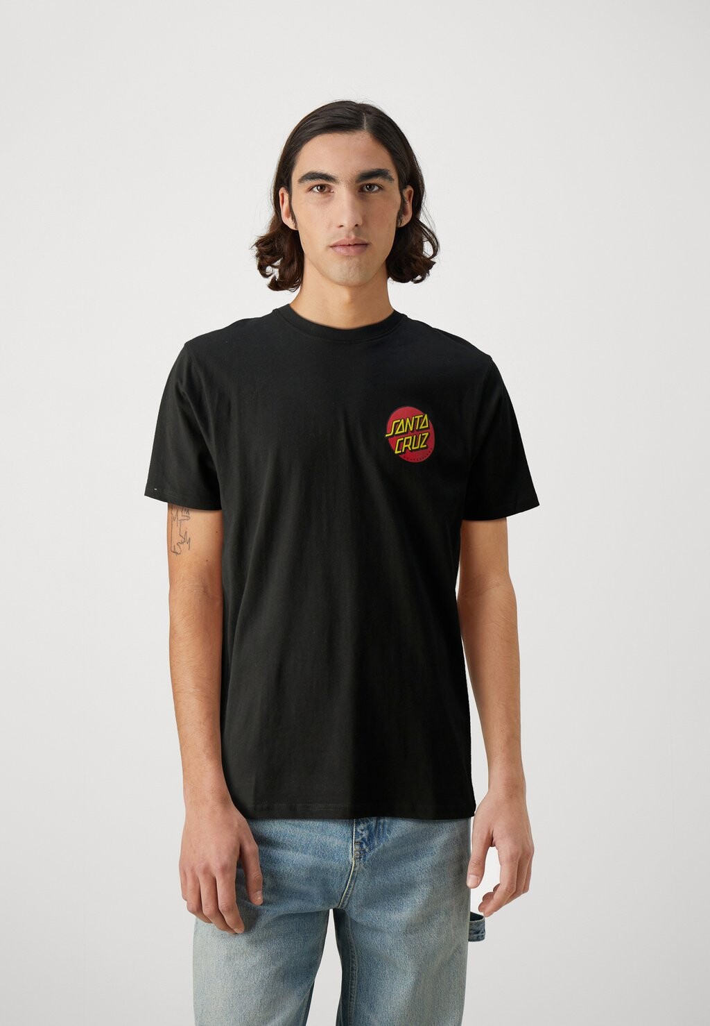 

Футболка с принтом CLASSIC DOT CHEST UNISEX Santa Cruz, цвет black