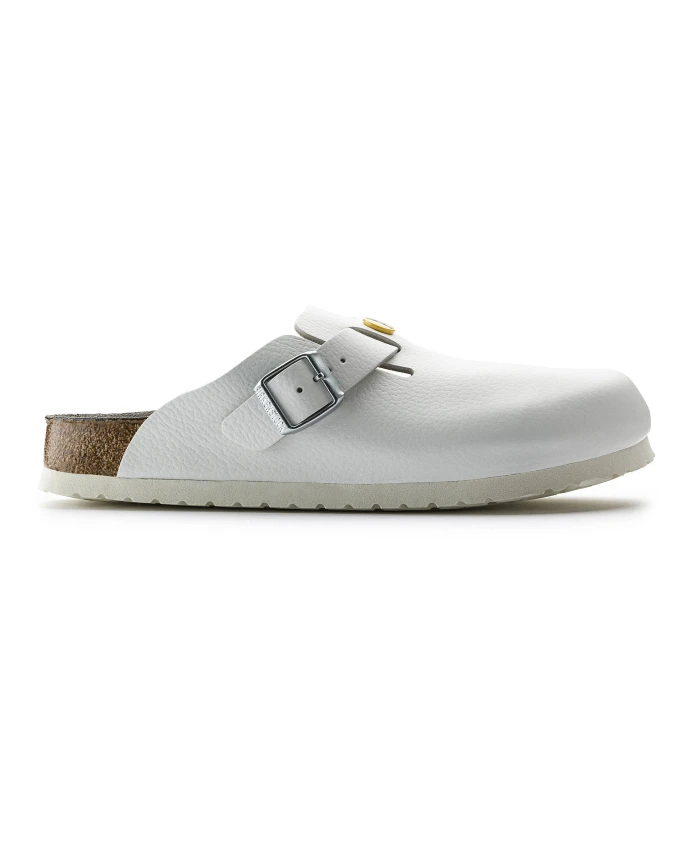 

Элегантные кожаные сабо, удобные и легкие. Birkenstock, белый