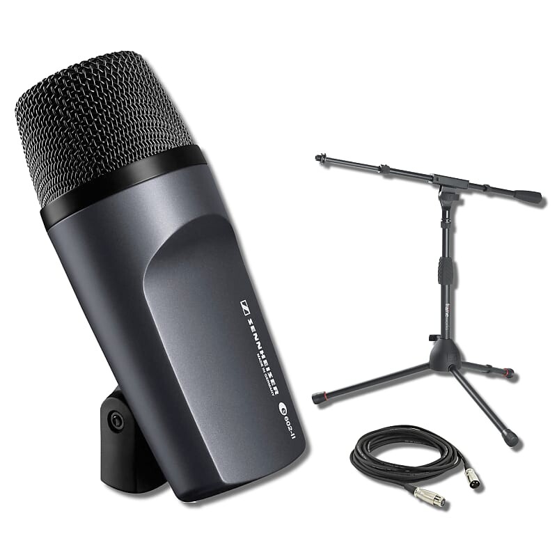 Динамический микрофон Sennheiser e 602 II, GFW-MIC-2621, XLR инструментальный микрофон sennheiser e 602 ii