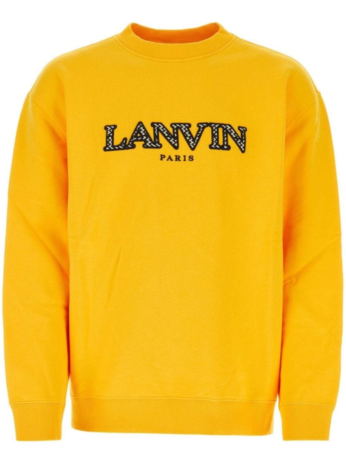 

Lanvin толстовка с вышитым логотипом, желтый