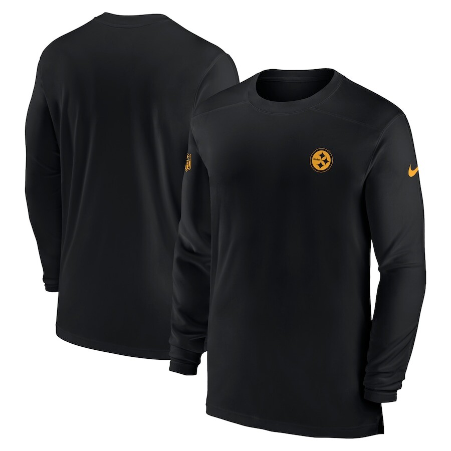 

Футболка с длинным рукавом Nike Pittsburgh Steelers, черный
