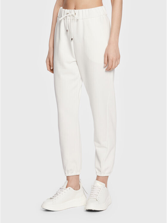 

Спортивные брюки стандартного кроя Max Mara Leisure, белый
