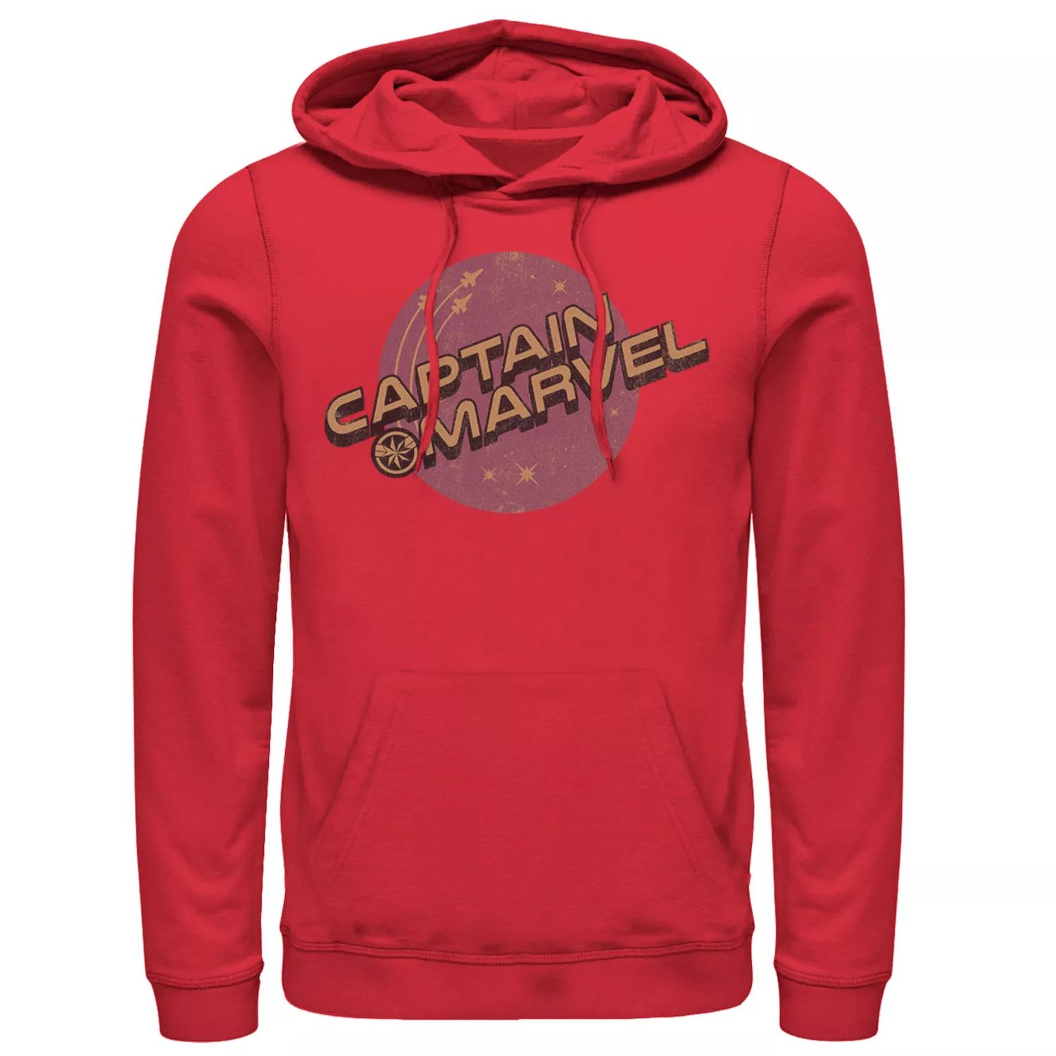 Мужская худи с логотипом Captain Purple Planet Marvel
