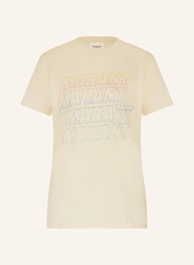 

Футболка zoeline Marant Étoile, экрю
